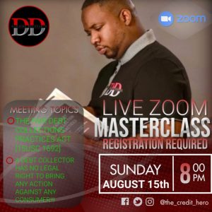 Do For Self Credit Repair Zoom Masterclass [Session 2]
