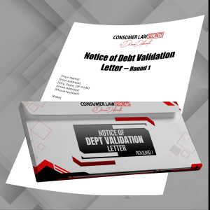 Noticr of Debt Validation Letter