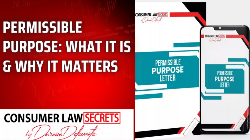 permissible purpose | consumer law secrets