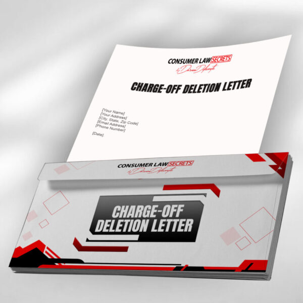 Charge Off Deletion Letter