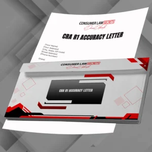Image of CRA R1 Accuracy Letter Dispute Letter